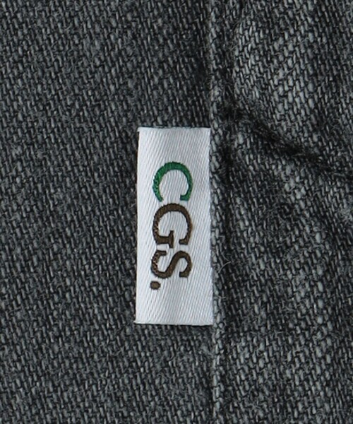 シャツ 「CGS.」オーガニック コットン デニム A.N レギュラーカラー シャツ メンズ レディースの画像