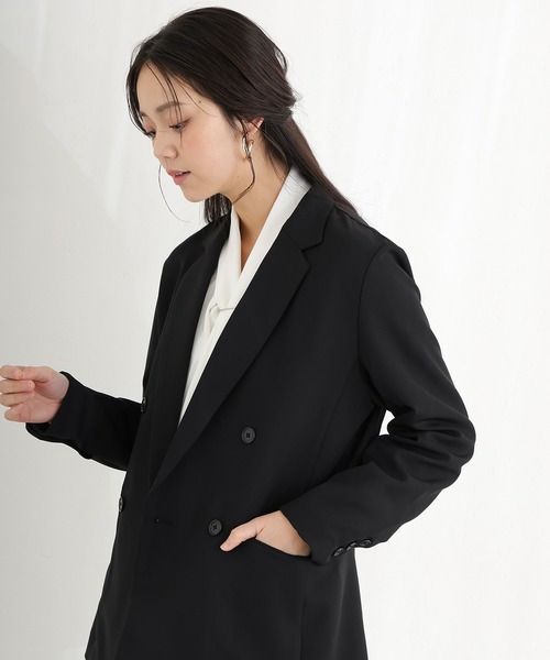 PourVous（プールヴー） セレモニースーツ セットアップ ダブルカラー