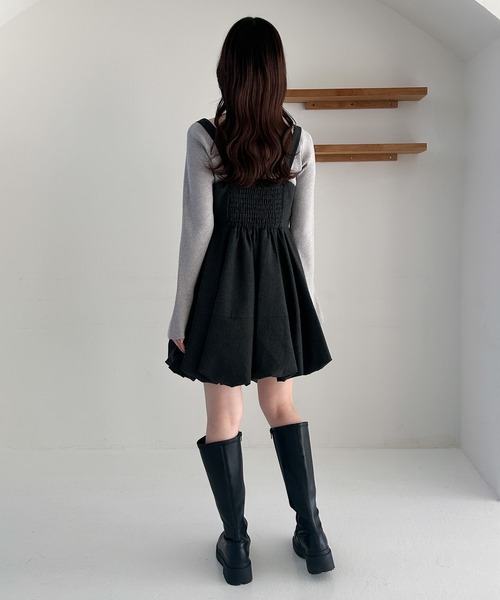 Heather ジャンパースカート アソートバルーンミニジャンスカ