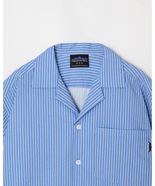 THOUSAND MILE ブラウス シャツ 「THOUSAND MILE」SHORT SLEEVE