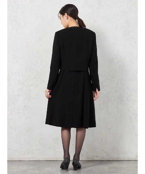 スカートスーツ レースボレロ3点セット ジャケット/ワンピース/ボレロ