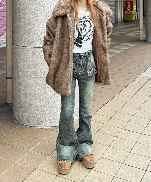 sedacle girl（セダクルガール） コート FREE ブラウン レディース