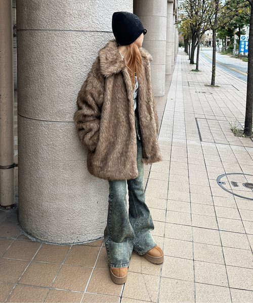 sedacle girl（セダクルガール） コート FREE ブラウン レディース