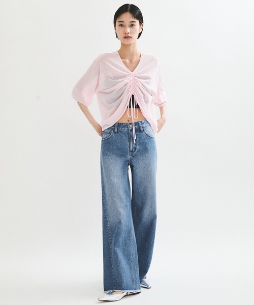 美品HealthyDenim for ADAM ET ROPE' 別注Daisy ADAM ET ROPÉ FEMME(アダム エ ロペ ファム) / 【Healthy Denim