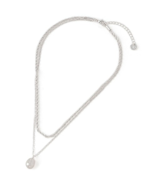 シャシ ルイーズ レイヤード パール ネックレス layered pearl necklace | saze