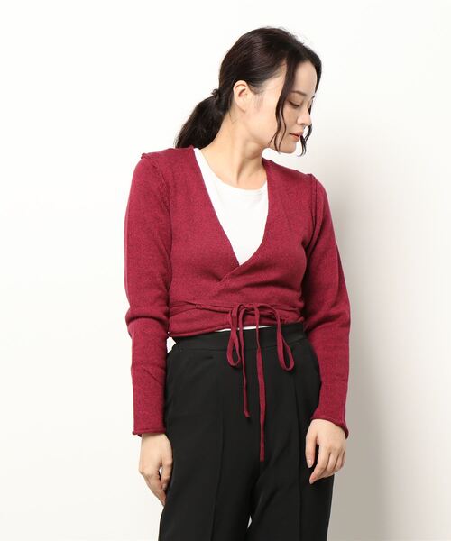 「jouetie」 カーディガン MEDIUM ブルー レディース jouetie 「jouetie」 ニットカーディガン MEDIUM ブルー
