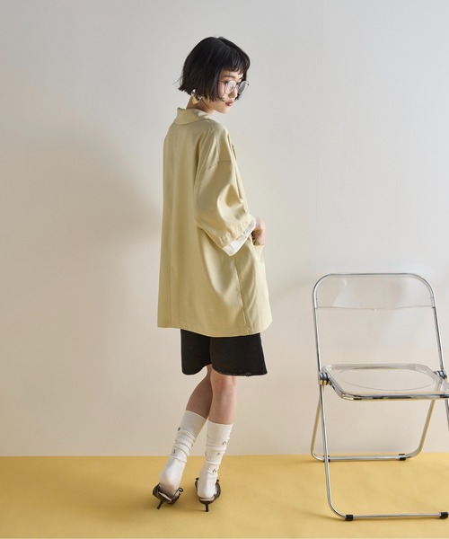 THE Yon ハーフパンツ ワイドパンツ ジーンズ デニム デニムパンツ