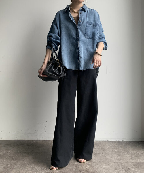 DouDou（ドゥドゥ） ブラウス シャツ 「新色追加/WEB限定」バック