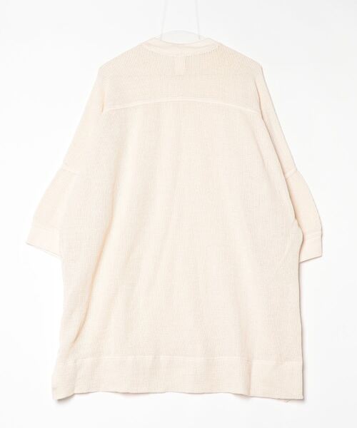 o project メッシュ 長袖 カットソー PING APPAREL】メッシュボーダージャガード長袖ハイネック
