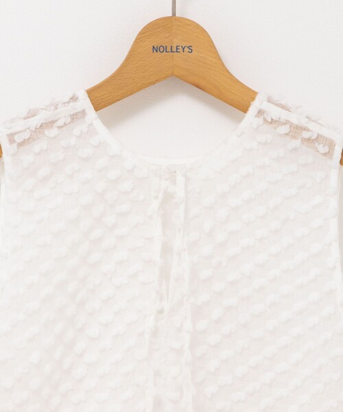 「NOLLEY'S Sophi」 ノースリーブブラウス 36 オフホワイト レディース NOLLEY'S Sophi 「NOLLEY'S Sophi」 半袖ブラウス 36 オフ