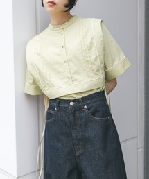 ブラウス シャツ パイピングレイヤードシャツ レディース｜ZOZOTOWN Yahoo!店