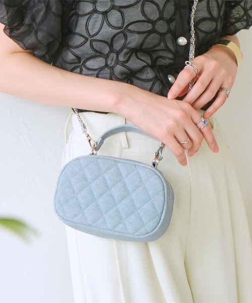 ショルダーバッグ バッグ 2WAYキルティングバッグ レディース