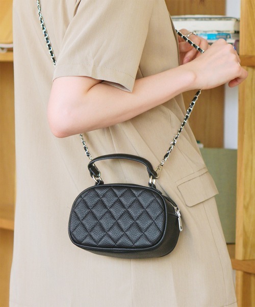 ショルダーバッグ バッグ 2WAYキルティングバッグ レディース