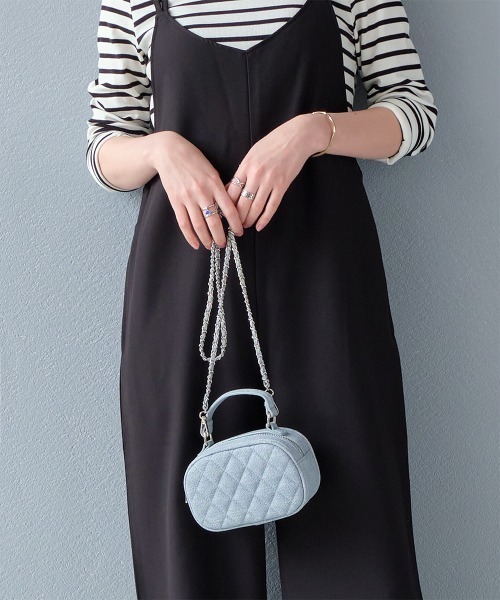 ショルダーバッグ バッグ 2WAYキルティングバッグ レディース