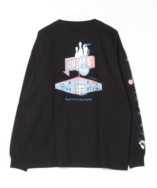 CHUMS（チャムス） tシャツ ロンT/長袖Tシャツ バックプリント CH01