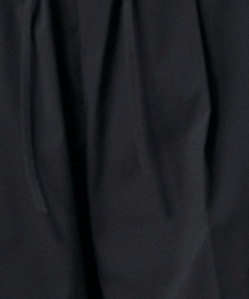 パンツ タイプライターストレッチ タックテーパードイージーパンツ レディース