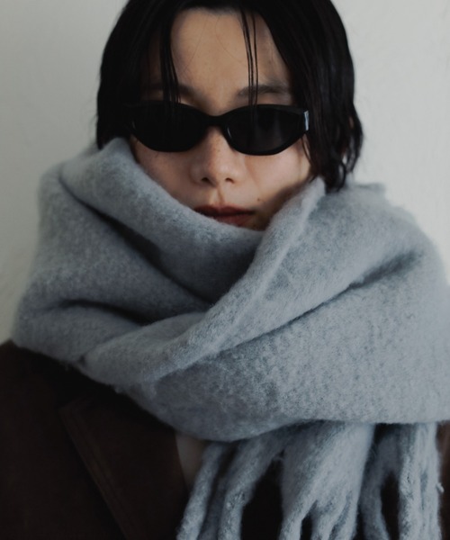 anuke Soft Long Stole アンヌーク マフラー anuke 2024FallWinter アンヌーク マフラー Soft Long Stole