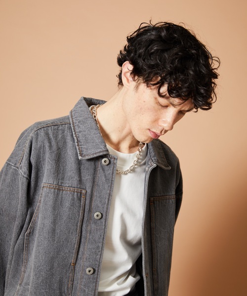 最高の Lui's 「Lui's」 ZOZOTOWN : メンズ グレー 2 デニムジャケット ジャケット・アウター