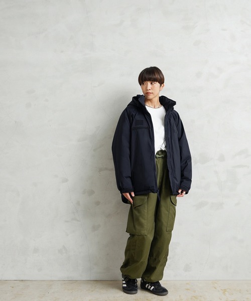 WAIPER.inc ナイロン 中綿 ジャケット パーカー WAIPER.inc ブルゾン S ブラック メンズ : ZOZOTOWN Yahoo!店 - 通販