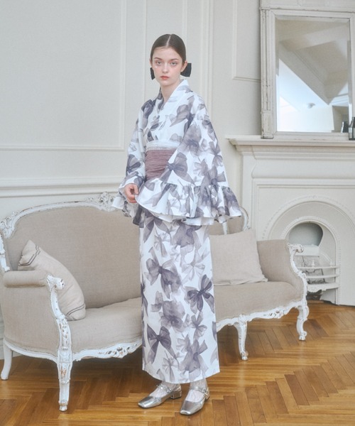 セパレート浴衣　帯セット Lovilyn 浴衣 セパレート浴衣(帯セット) レディース : ZOZOTOWN