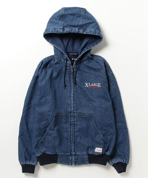 XLARGE（エクストラ ラージ） ジップアップブルゾン M インディゴ