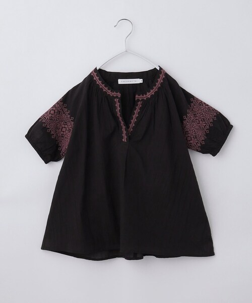 THE SHOP TK チュニック 「120-150」刺繍チュニックブラウス キッズ