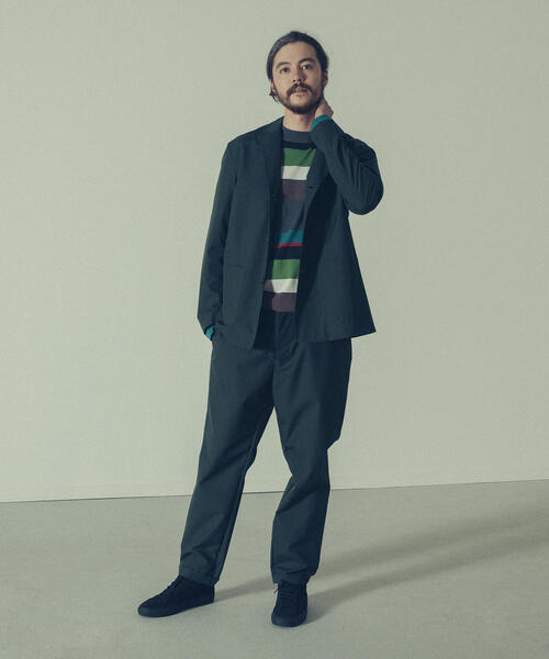 廃盤 CABaN コットンシャンブレー テーラードジャケット M ブラウン CABaN（キャバン） テーラードジャケット M ブラウン メンズ