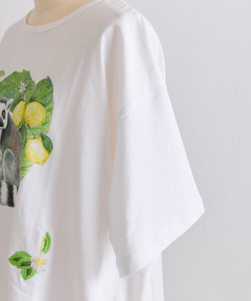ear PAPILLONNER カットソー半袖 ear PAPILLONNER 「ear PAPILLONNER」 半袖Tシャツ FREE
