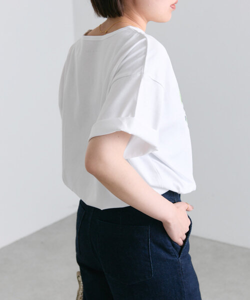ear PAPILLONNER カットソー半袖 ear PAPILLONNER 「ear PAPILLONNER」 半袖Tシャツ FREE