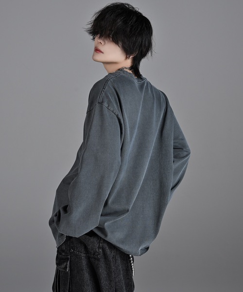 「ADRER」 長(zhǎng)袖Tシャツ S ブラック メンズ