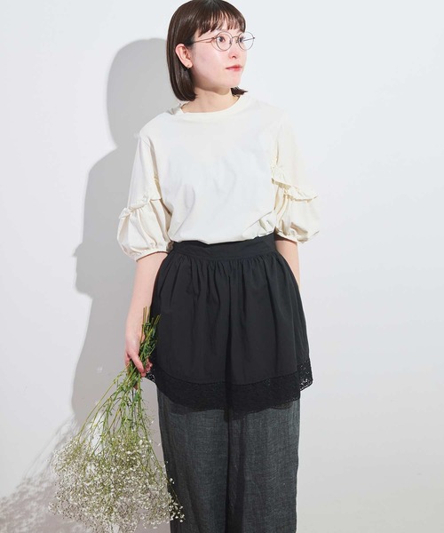 新品未使用⭐︎Fig London パンツ 黒 フリル フリーサイズ Fig London パンツ 黒 フリル フリーサイズ サイドフリルパンツ パンツ