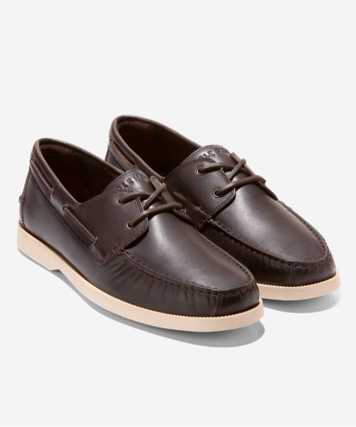 新品！COLE HAAN コールハーン モカシン・デッキシューズ ダークブラウン MY旅】クラシカルなモカシン気分にハマった「コール ハーン」の