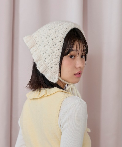 momono kakibuchi × kaorinomori kaorinomori 帽子 ハット ラブルバブーシュカ / カオリノモリ