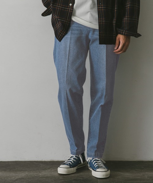 「URBAN RESEARCH DOORS」 デニムパンツ LARGE ブラック メンズ