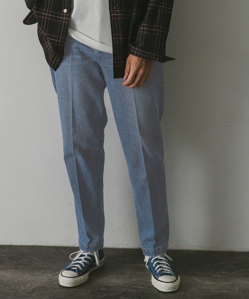 「URBAN RESEARCH DOORS」 デニムパンツ LARGE ブラック メンズ