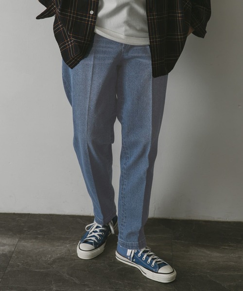「URBAN RESEARCH DOORS」 デニムパンツ LARGE ブラック メンズ