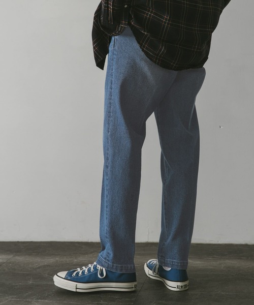 「URBAN RESEARCH DOORS」 デニムパンツ LARGE ブラック メンズ