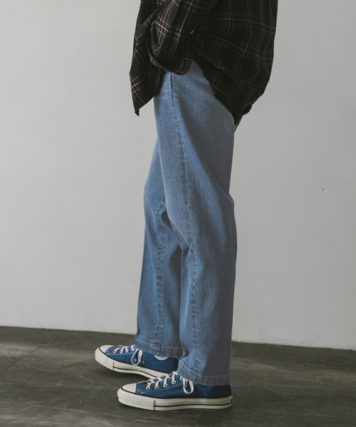 「URBAN RESEARCH DOORS」 デニムパンツ LARGE ブラック メンズ