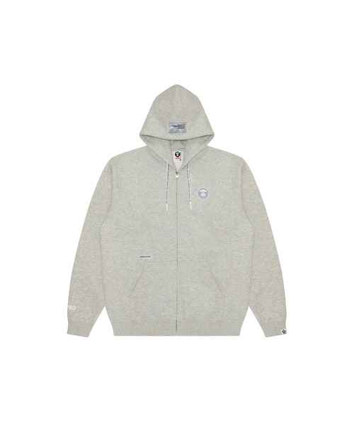 A BATHING APE のジップパーカー A BATHING APE - アベイシングエイプ 日本製 長袖 スウェット