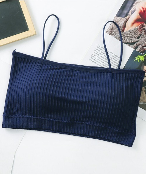 shoppinggo ブラトップ キャミソール 夏服 カップ付きキャミソール