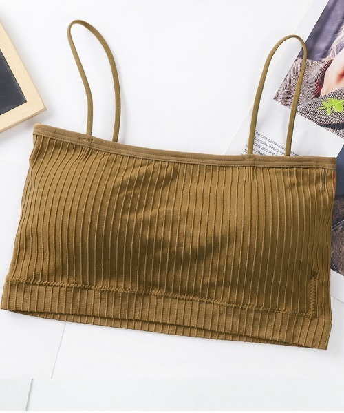 shoppinggo ブラトップ キャミソール 夏服 カップ付きキャミソール