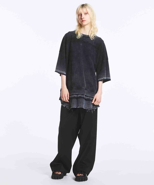 MAISON SPECIAL tシャツ 「UNISEX」Chemical Over-Dye Prime