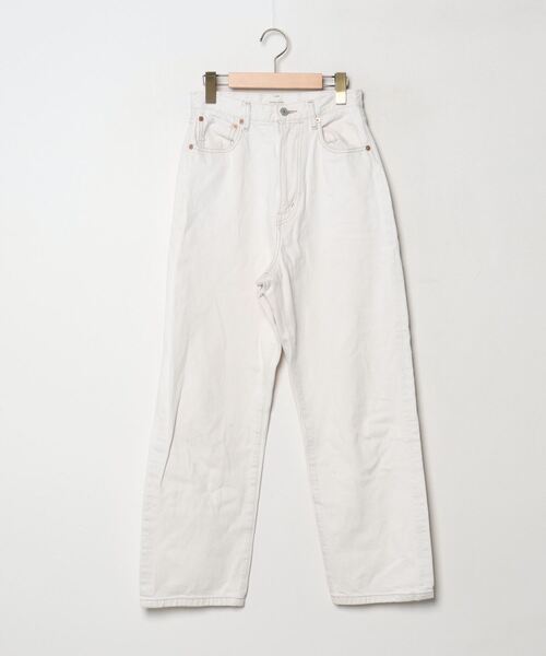 NATURAL BEAUTY BASIC サイドボタンテーパードパンツ - 送料無料