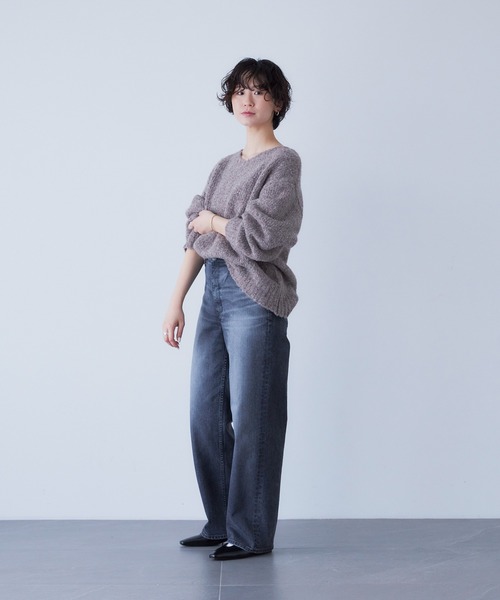 YANUK（ヤヌーク） ジーンズ デニム デニムパンツ ワイドストレート