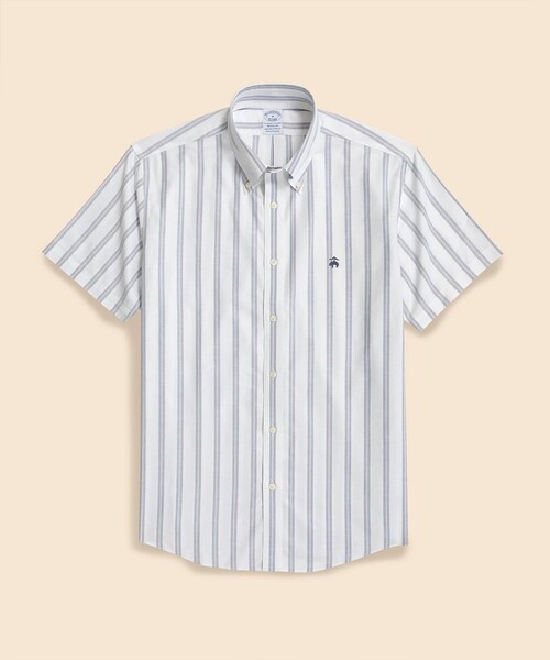 BROOKS BROTHERS シャツ ストレッチオックスフォード GFロゴ