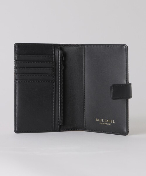 クレストブリッジ  ブラックレーベル　銀座限定数量限定　レザーパスポートケース BLUE LABEL CRESTBRIDGE（ブルーレーベルクレストブリッジ