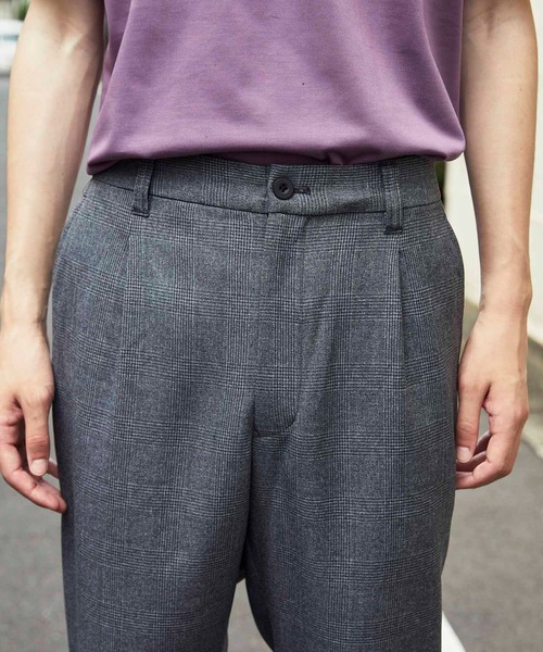 「MAISON SPECIAL」 パンツ 44 ブラウン メンズ_画像3