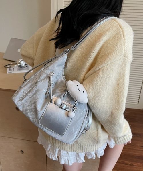 gossip!ロサンゼルス ショルダーバッグ バッグ Y2K大容量ショルダー