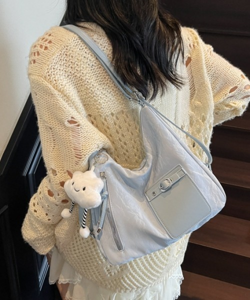 gossip!ロサンゼルス ショルダーバッグ バッグ Y2K大容量ショルダー