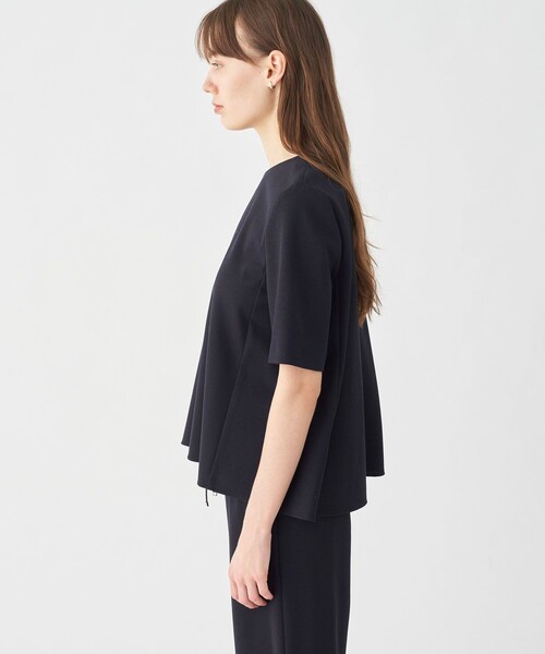 「BALLSEY」 半袖ブラウス 36 ライトベージュ レディース_画像4